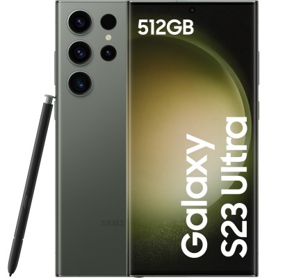 Samsung Galaxy S23 Ultra DS Green 5G/6.8"/OC/12GB/512GB/12MP/200MP+12MP+10MP+10MP/5000mAh + S Pen "SM-S918BZGHEUE" (timbru verde 0.45 lei)