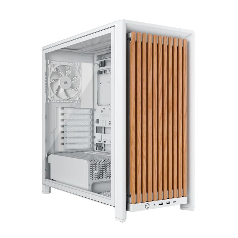 CASE CORSAIR 4000D RS WOOD WH / Oak "CC-9011341-WW"
