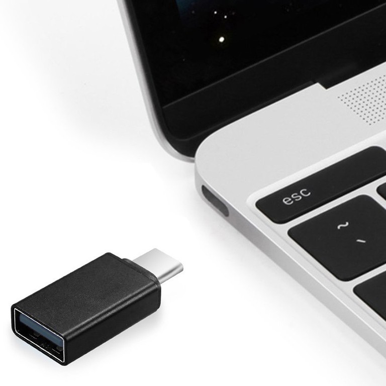 ADAPTOR GEMBIRD, pt. smartphone, USB 2.0 Type-C (T) la USB 2.0 (M), negru, "A-USB2-CMAF-01" (timbru verde 0.08 lei)