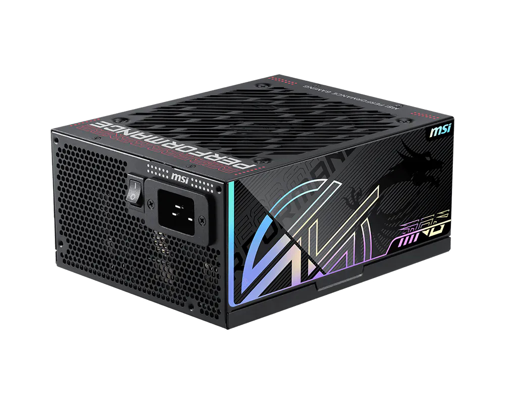 Sursa MSI MPG Ai1600TS PCIE5, 1600W, 80+ Platinum, Full Modulara, ATX 3.1, PCIe 5.1, Negru "MPG AI1600TS PCIE5" - imagine 3