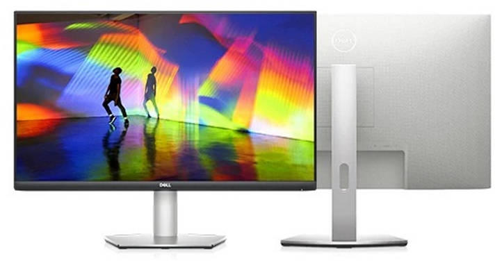 MONITOR Dell 27 inch, home | office, IPS, Full HD (1920 x 1080), Wide, 300 cd/mp, 4 ms, HDMI | DisplayPort, "210-AXLD" (timbru verde 7 lei)