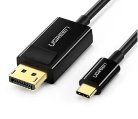 CABLU video Ugreen, "MM139" USB Type-C (T) la DisplayPort (T), 1.5m, rezolutie maxima 4K UHD (3840 x 2160) la 60 Hz, negru, "50994" (timbru verde 0.8 lei) - 6957303859948