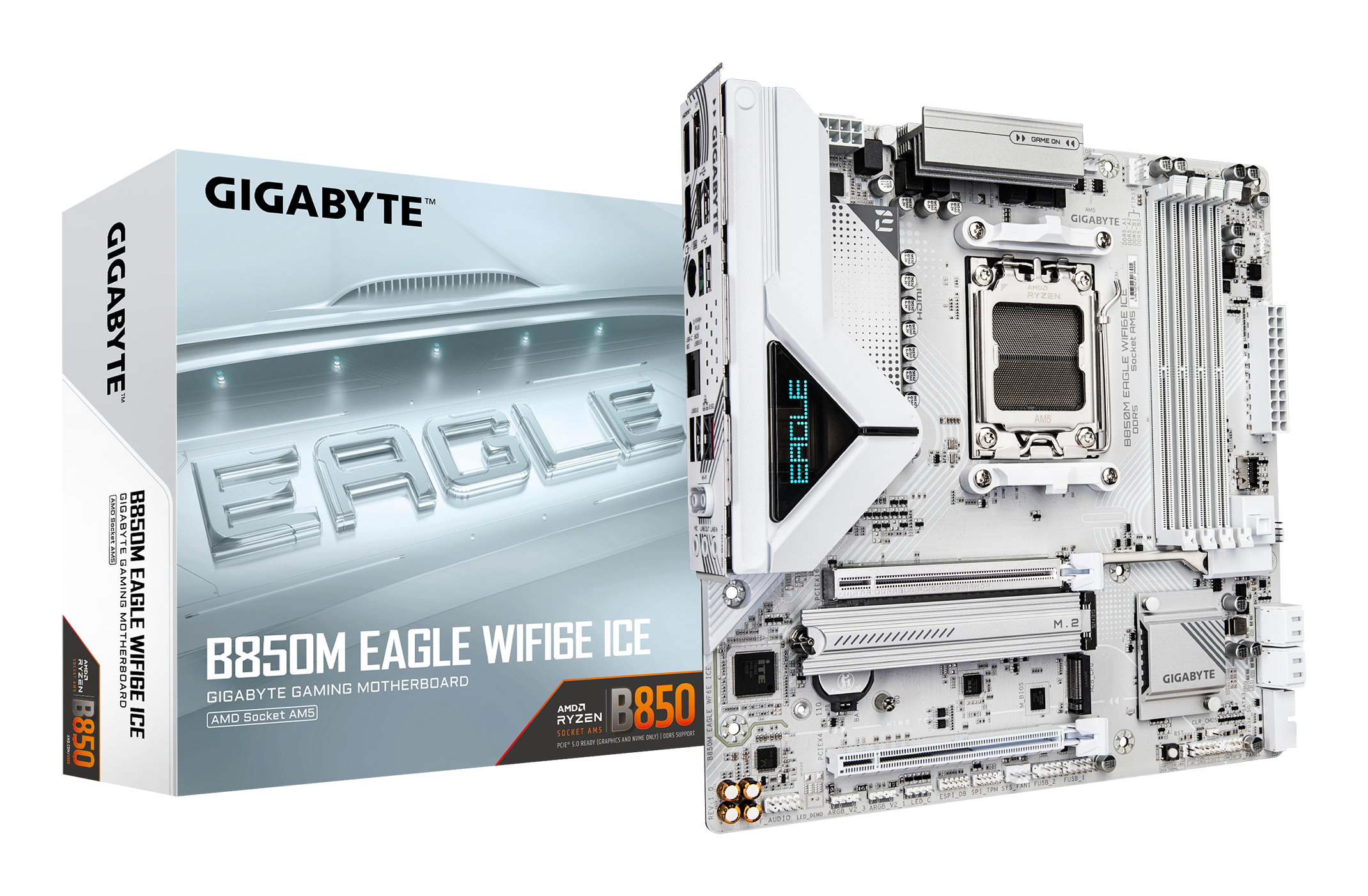 MB Gigabyte B850M EAGLE WF6E ICE "B850M EAGLE WF6E ICE"