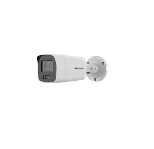 CAMERA IP Hikvision, bullet pt. interior | exterior, dist. IR 40 m, tip lentila fixa 4 mm, 8 Mpx, microfon, PoE, slot SD card, "DS-2CD2087G2-LU4" (timbru verde 0.8 lei)