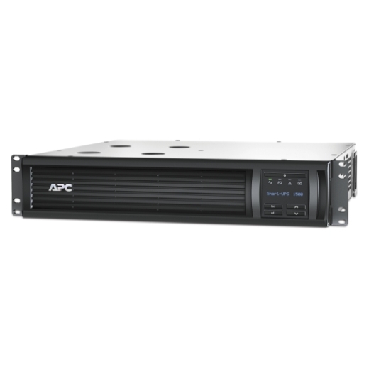 UPS APC, Line int., Rack, 1000 W, AVR, Schuko x 4, LED, back-up 21 - 30 min. "SMT1500RMI2UNC" (timbru verde 40 lei)