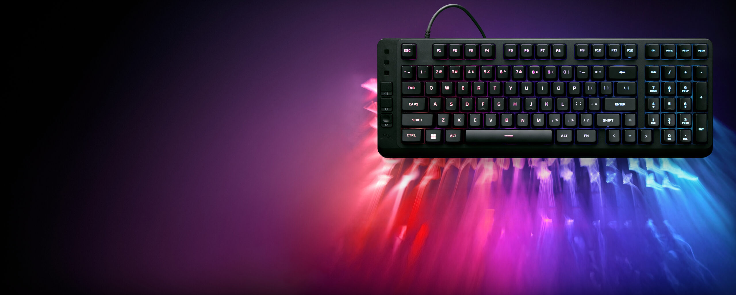 Tastatura HP HyperX Eve 1800GAM, negru"B7JE0AA" - imagine 8