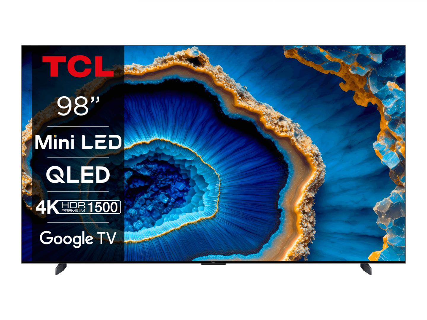 TELEVIZOARE TCL Smart 98C805 98"-249CM (Model 202 "98C805" (timbru verde 15 lei)
