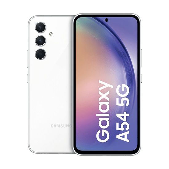 SmartPhone Samsung Galaxy A54 A546 5G 8GB RAM 128GB Dual Sim White "PHT16623" (timbru verde 0.45 lei)