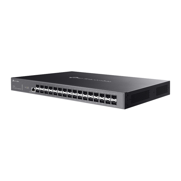 Switch TP-Link cu management L2, Omada 32-Port 10GE SFP+ L2+, 32 × 10 Gbps SFP+ "SX3032F" (timbru verde 2 lei)