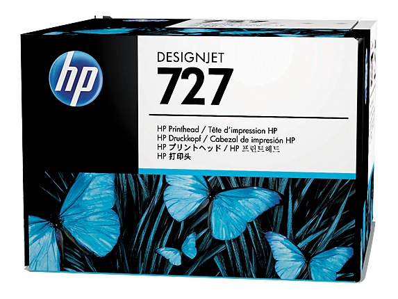 Cap Printare Original HP Black, nr.727, pentru DesignJet T1500|T1530|T2500|T2530|T920, , (timbru verde 0.15 lei), "B3P06A"