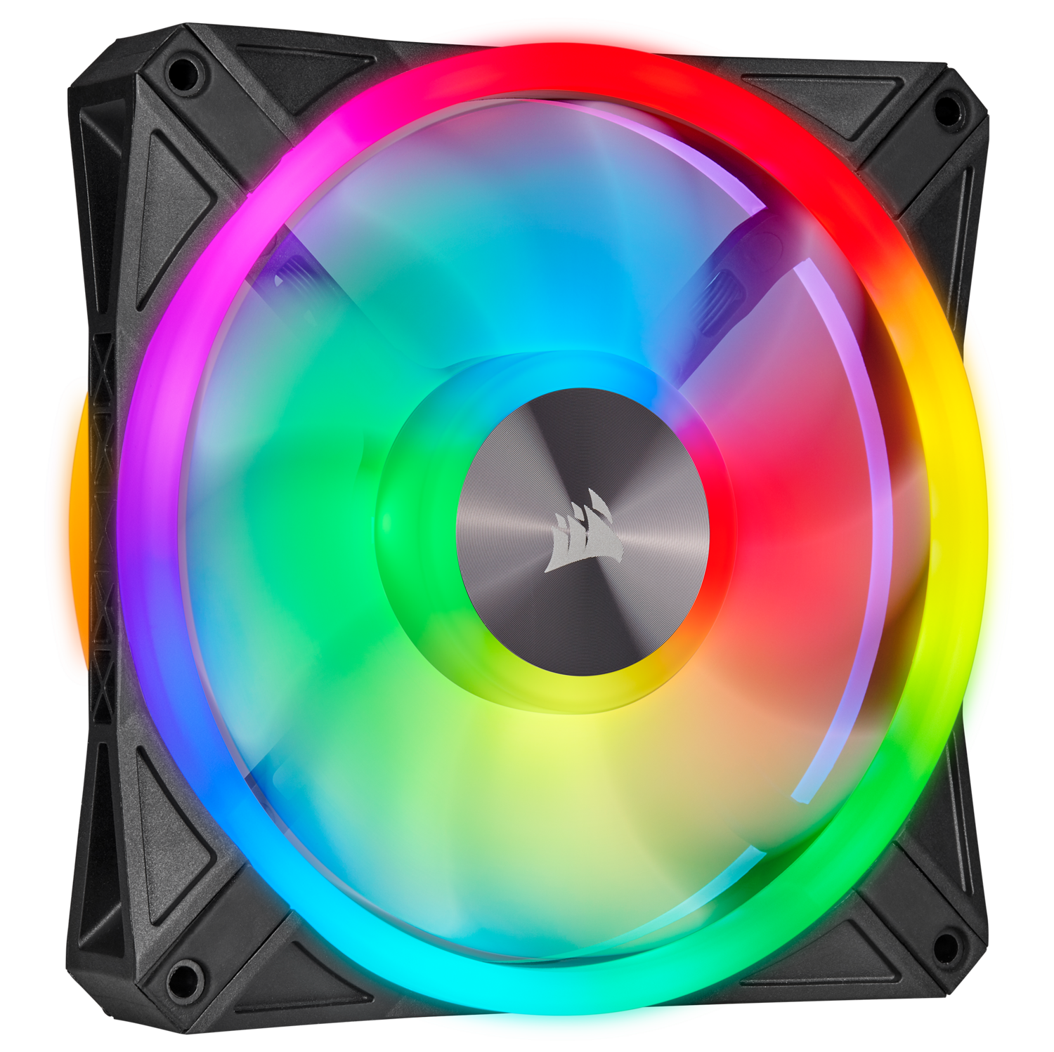VENTILATOR Corsair, pt carcasa PC, 140 mm, 1250 rpm, LED RGB, 1 ventilator, "CO-9050099-WW"