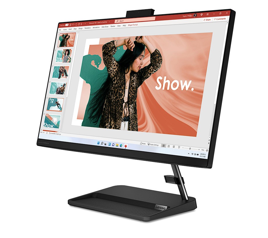PC AIO3-27IAP7 CI7-1260P 27"/16/512GB F0GJ002TRI LENOVO, "F0GJ002TRI" (timbru verde 10 lei)
