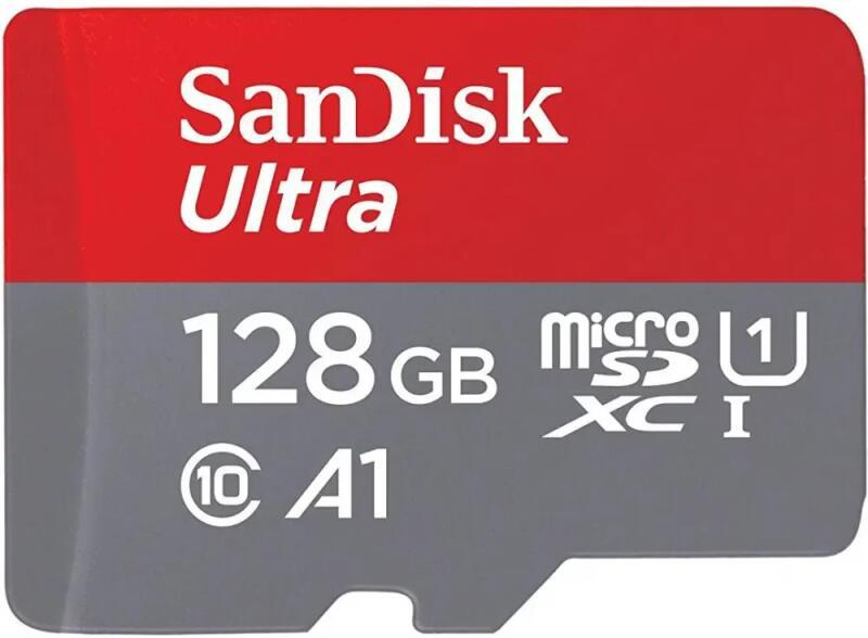 MEMORII. SD CARD Sandisk MICROSDXC 128GB CL10 SDSQUAB-128G-GN6MA, "SDSQUAB-128G-GN6MA" (timbru verde 0.03 lei)