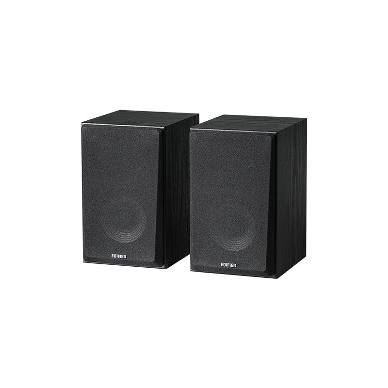BOXE EDIFIER 2.0, RMS: 24W (2 x 12W), bluetooth v5.4, volum, bass, dual RCA, 220V alimentare, black "R990BT" (timbru verde 11.00 lei)