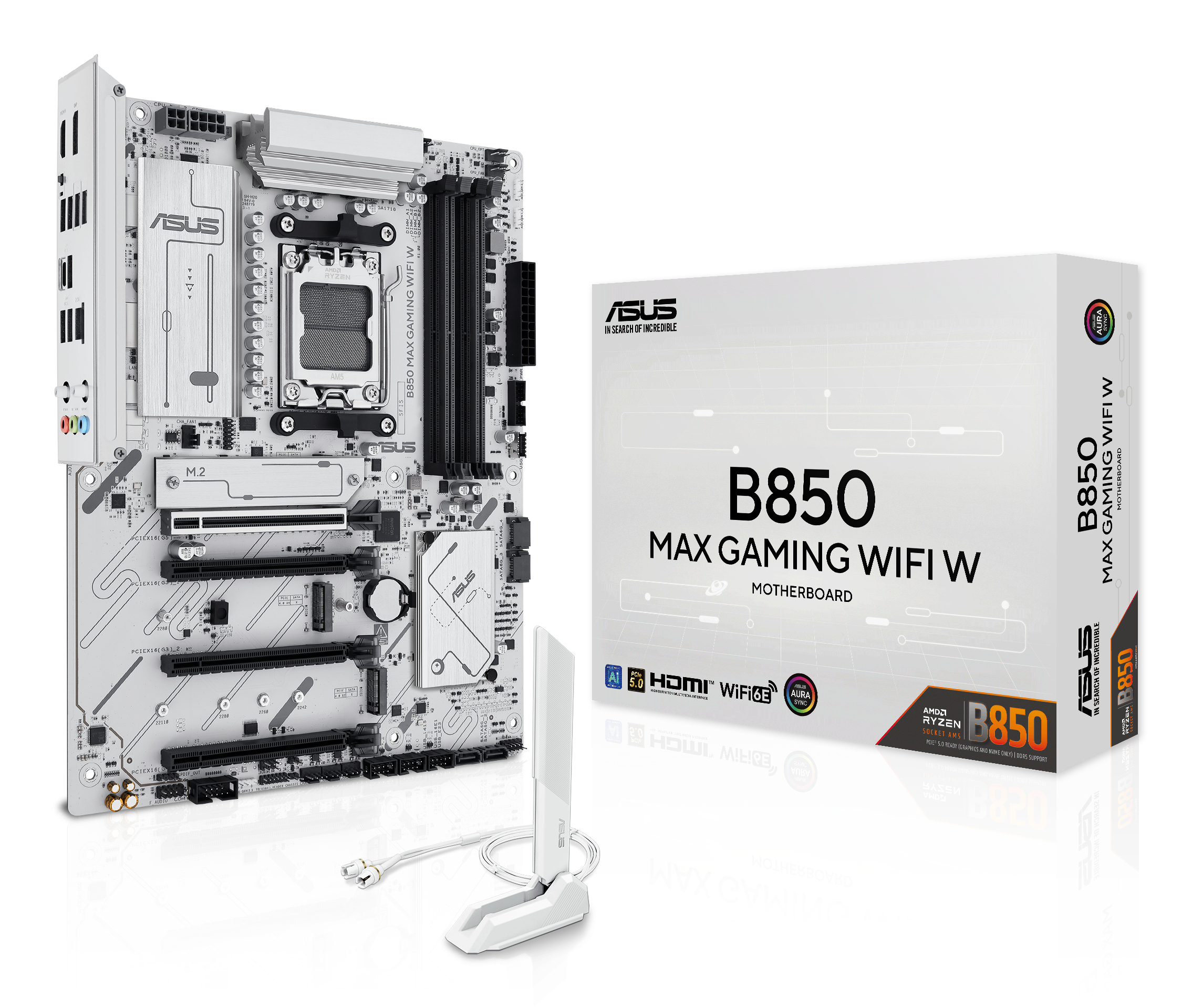 B850 MAX GAMING WIFI W "90MB1M10-M0EAY0"