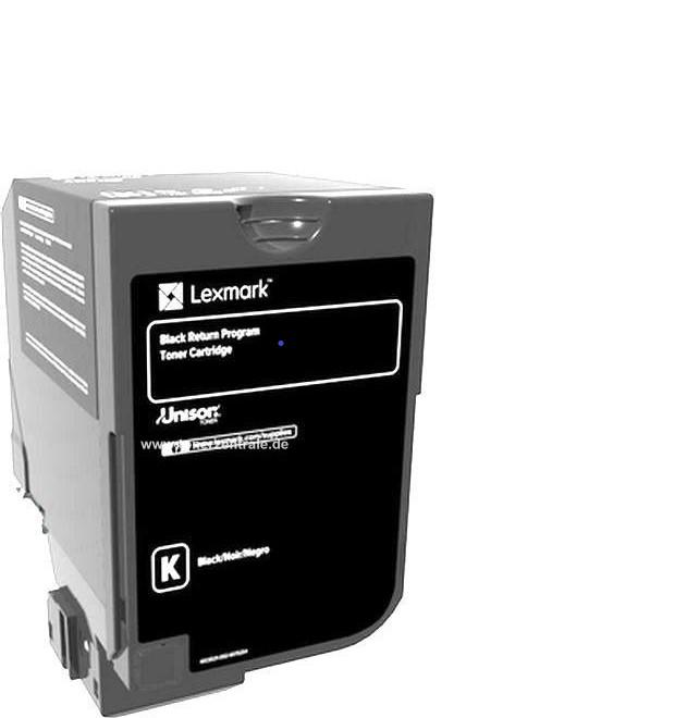 Toner Original Lexmark Black, 75B20K0, pentru CS727|CX727|CS728, 13K, (timbru verde 1.2 lei) , "75B20K0"