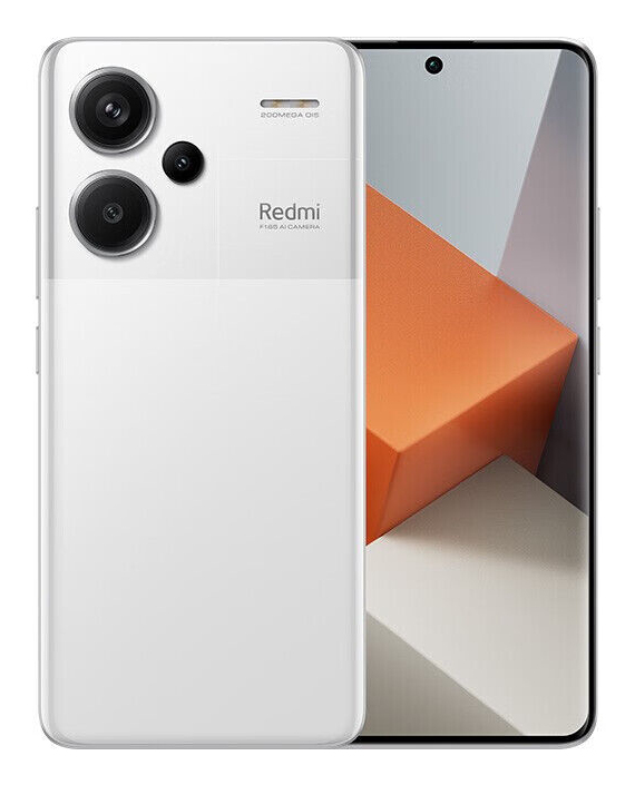 Smartphone Redmi Note 13 Pro+ 512GB 12GB RAM 5G Dual SIM White "MZB0FF8EU" (timbru verde 0.45 lei)