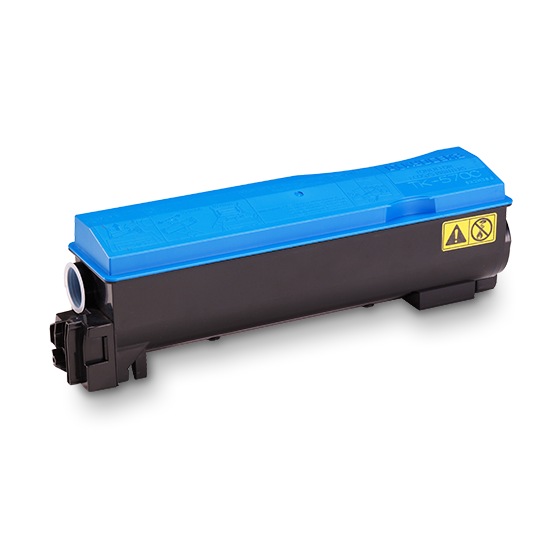 Toner Original Kyocera Cyan, TK-570C, pentru FS-C5400|ECOSYS P7035, 12K, (timbru verde 1.2 lei) , "TK-570C"