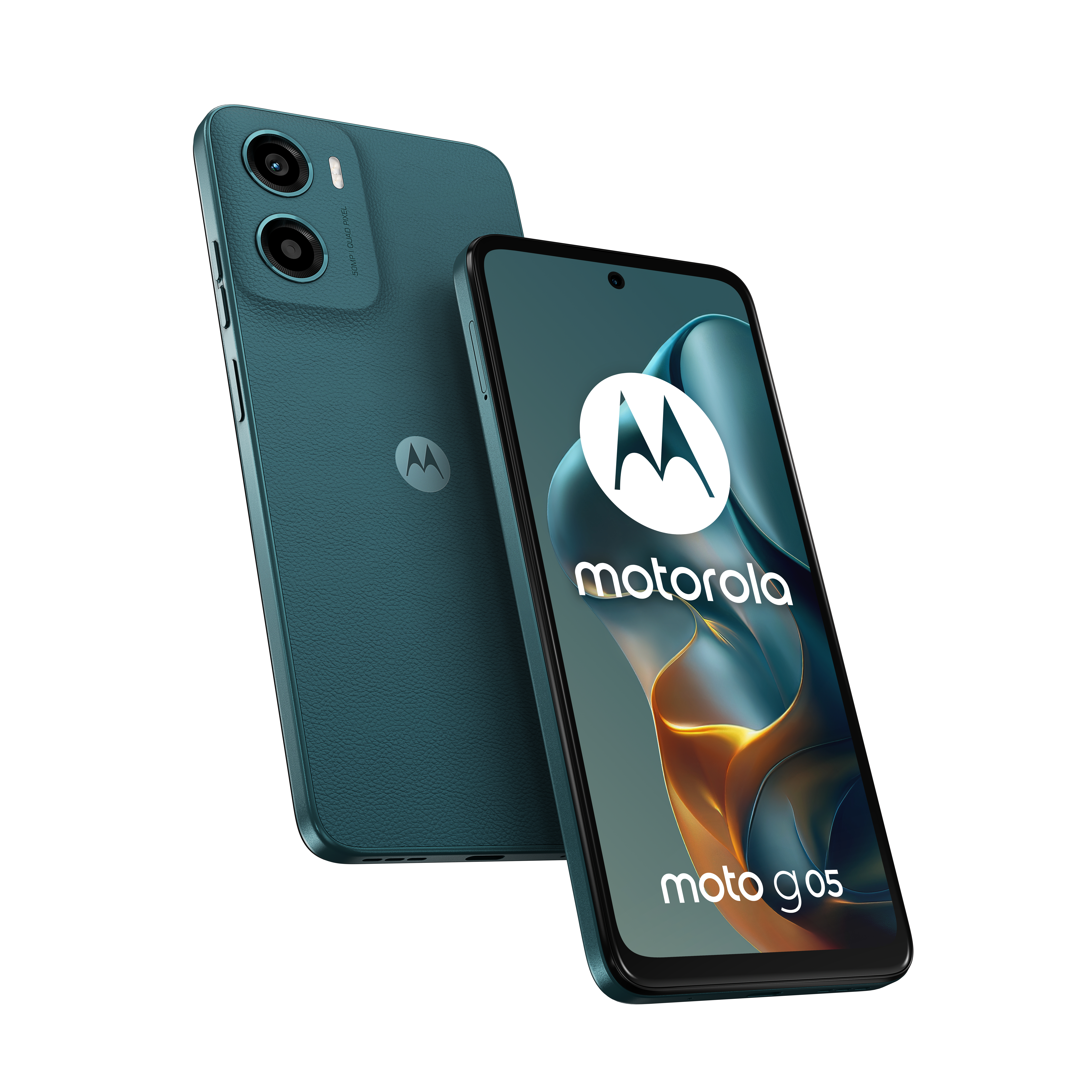 Smartphone Moto G05 64GB 4GB RAM Dual SIM Forest Green "PB6L0002SE" (timbru verde 0.45 lei)