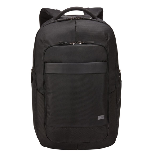 RUCSAC CASE LOGIC, pt. notebook de max. 17.3 inch, 2 compartimente, buzunar frontal x 2 | buzunar lateral x 2, waterproof, nylon, negru, "3205330" NOTIBP-117 BLACK