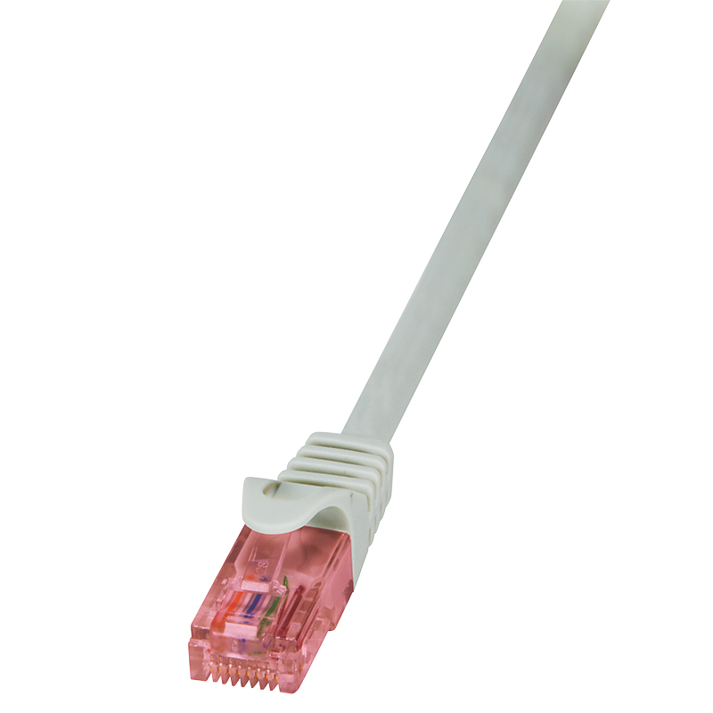 PATCH CORD UTP LOGILINK Cat6, LSZH, cupru, 2 m, gri, AWG26, "CQ2052U" (timbru verde 0.08 lei)