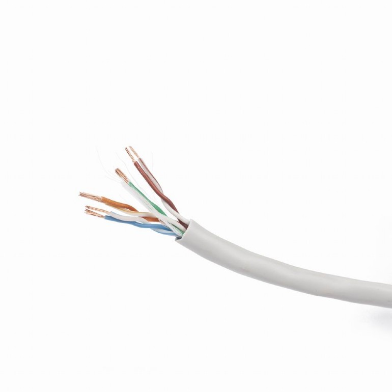ROLA CABLU UTP GEMBIRD, Cat5e, 100m, Cupru-Aluminiu, Litat, AWG24, "UPC-5004E-L/100"