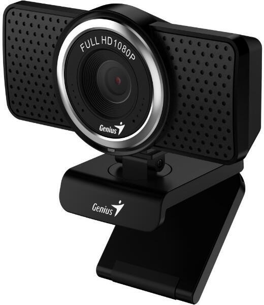 CAMERA WEB GENIUS ,"ECam 8000 V2", senzor 1080p Full-HD cu rezolutie video 1920x1080, microfon, Black "32200001408" (timbru verde 0.18 lei)
