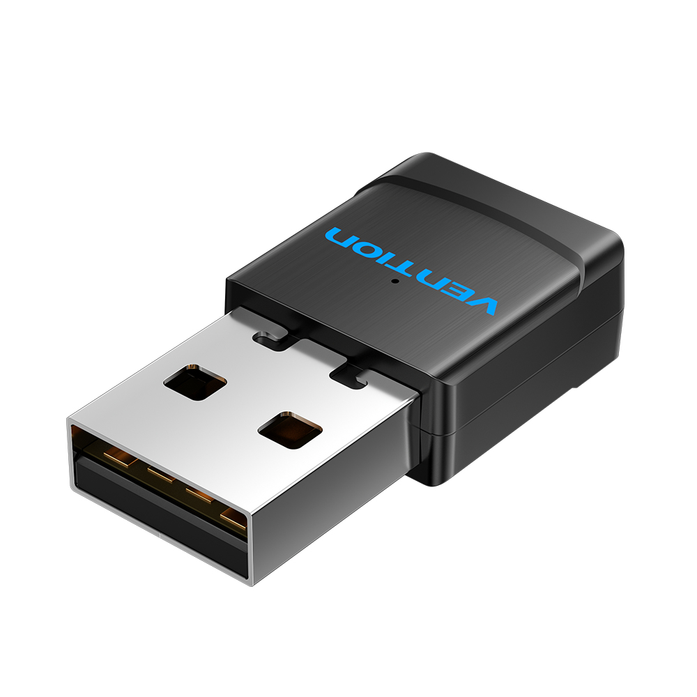 Adaptor Vention USB Wi-Fi Dual Band Adapter 2.4G/5G Black , "KDSB0" - 6922794767300
