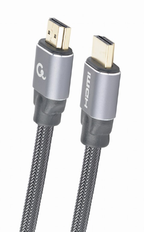 CABLU video GEMBIRD, HDMI (T) la HDMI (T), 3m, premium, conectori auriti, rezolutie maxima 4K (3840 x 2160) la 60 Hz, negru, "CCBP-HDMI-3M" (timbru verde 0.8 lei)