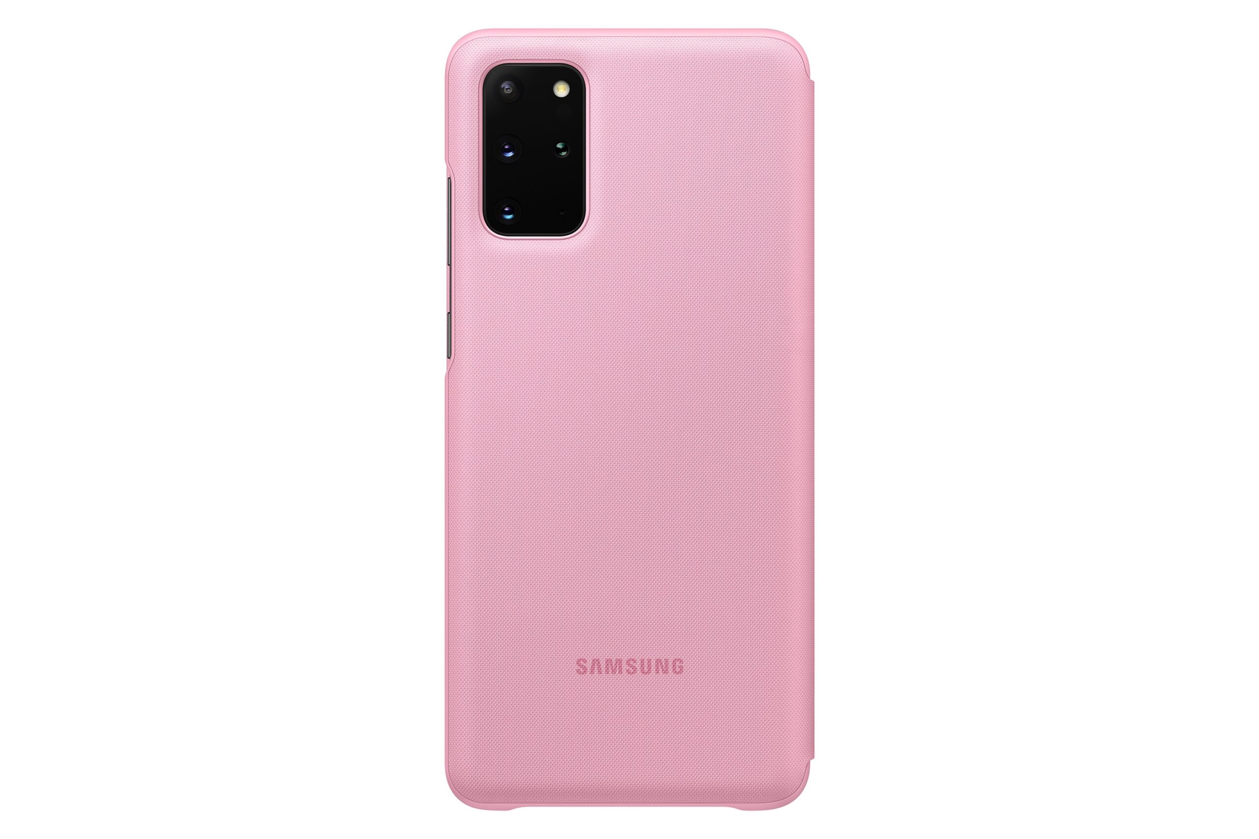 HUSA Smartphone Samsung, pt Galaxy S20+, tip smart book cover, poliuretan, Smart LED View, roz, "EF-NG985PPEGEU"