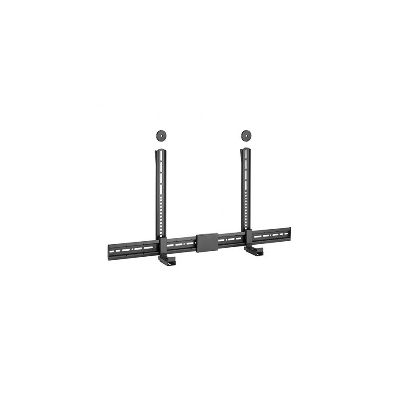 Suport universal pentru soundbar, reglabil latime si adancime, capacitate sustinere 15KG, Negru, Nexio "NX-SB-68"