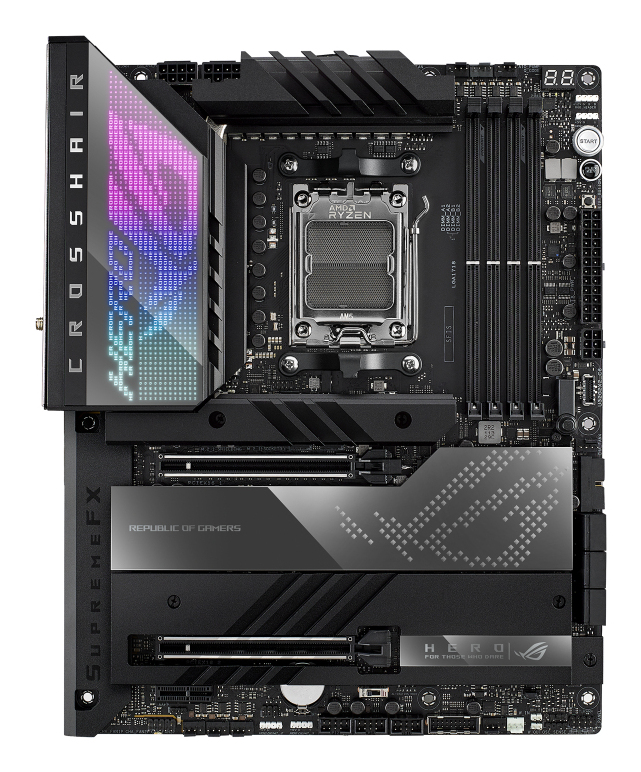 Placa de baza ROG CROSSHAIR X670E HERO AMD Socket AM5 ATX "90MB1BC0-M0EAY0"