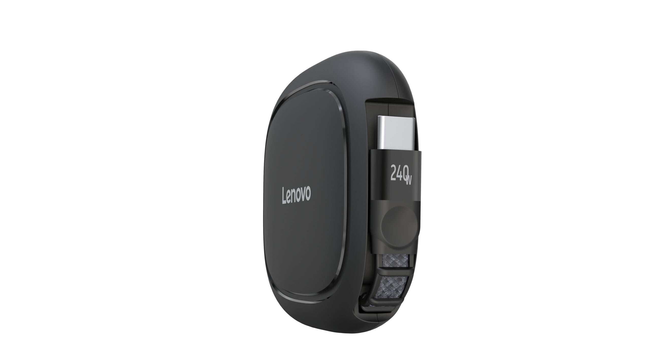 Lenovo 240W USB-C Retractable Cable Bk"GX91V57058" - imagine 5