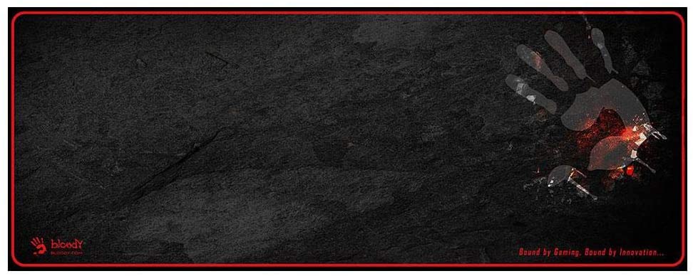 Mouse PAD A4Tech, "X-thin", gaming, cauciuc si material textil, 800 x 300 x 2 mm, negru, "B-088S"