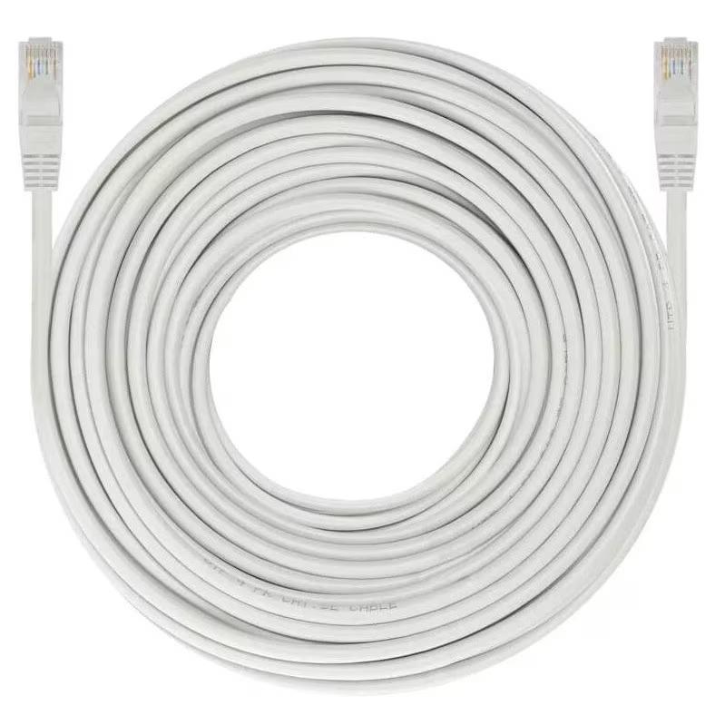 PATCH CORD UTP SPACER Cat6, cupru-aluminiu, 30 m, alb, AWG26, "SPPC-UTP-CAT6-30M" (timbru verde 0.8 lei)