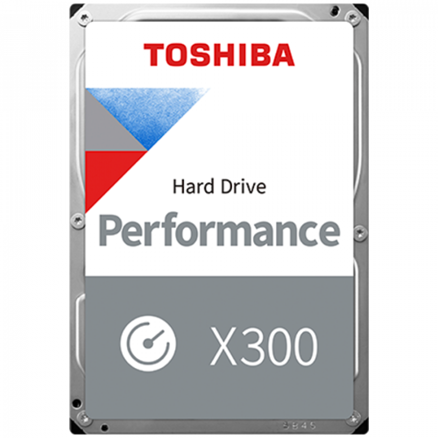 HDD Desktop TOSHIBA 4TB X300 CMR, 3.5, 256MB, 7200RPM, SATA, retail pack "HDWR440EZSTA"