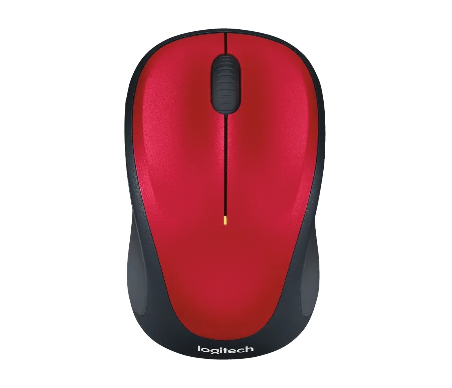 LOGITECH Wireless Mouse M235 - EMEA - RED "910-002496" (timbru verde 0.18 lei)