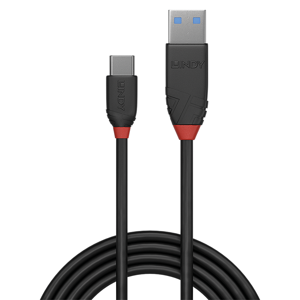 Cablu Lindy 1m USB 3.2 Type A la C 10Gbp "LY-36916" (timbru verde 0.08 lei)