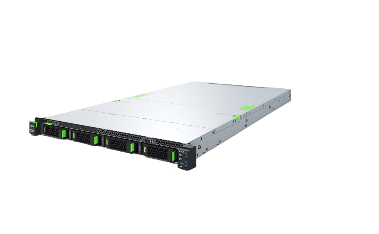 SERVERE Fujitsu PRIMERGY RX2530 M7 8xSFF Xeon 4410T 32GB noDVD noHDD 2x900W 3YOS "VFY:R2537SC320IN" (timbru verde 7 lei)