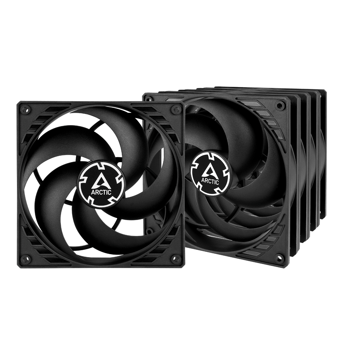 VENTILATOR ARCTIC PC, P14 Value Pack 5buc, 140x140x27mm, high static pressure, Black, "ACFAN00136A"