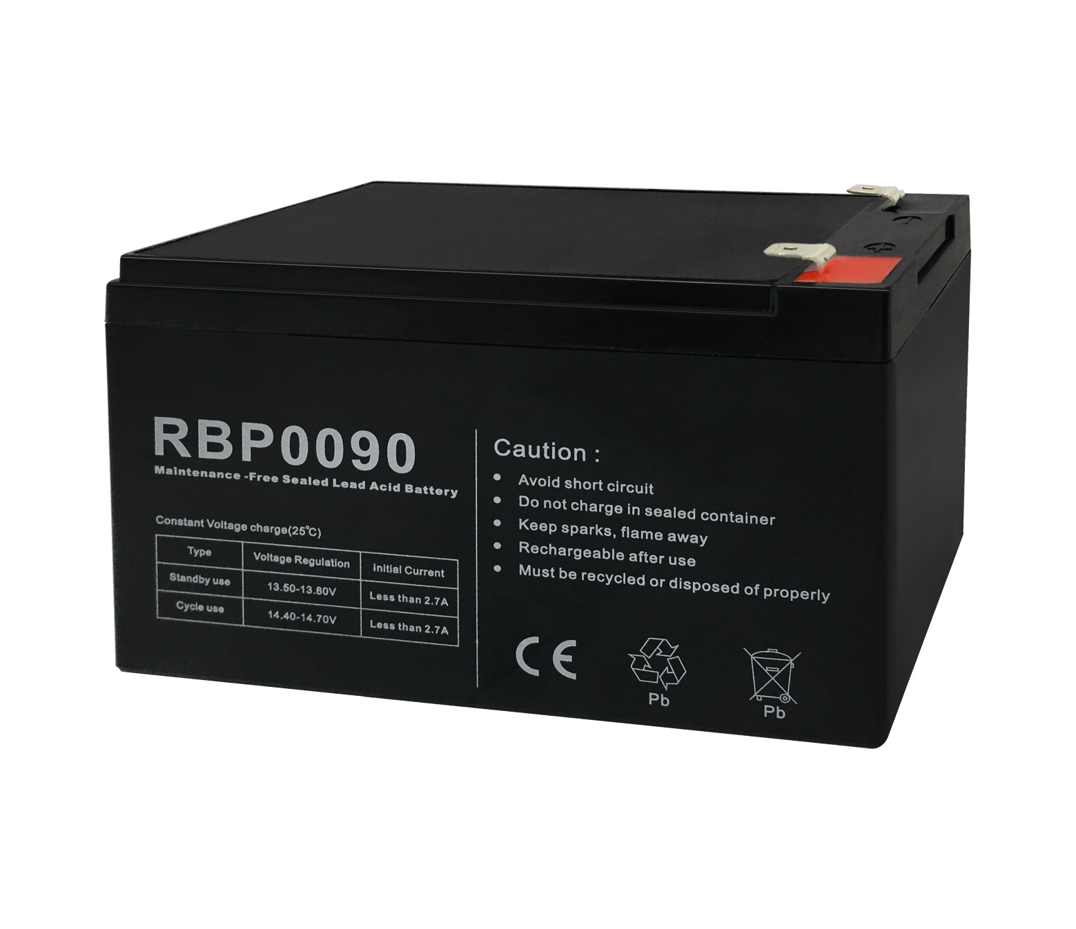 ACUMULATOR UPS CYBER POWER 12V / 9Ah, pentru seria UT2200, "RBP0090" (timbru verde 0.5 lei)