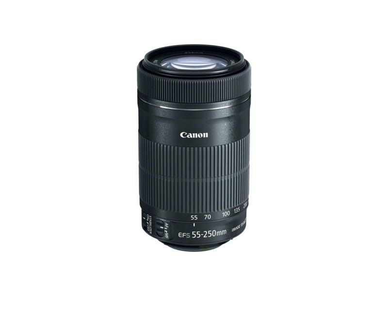 LENS CANON EFS 55-250 F/4-5.6 IS STM,NOPP, "AC8546B005AA"