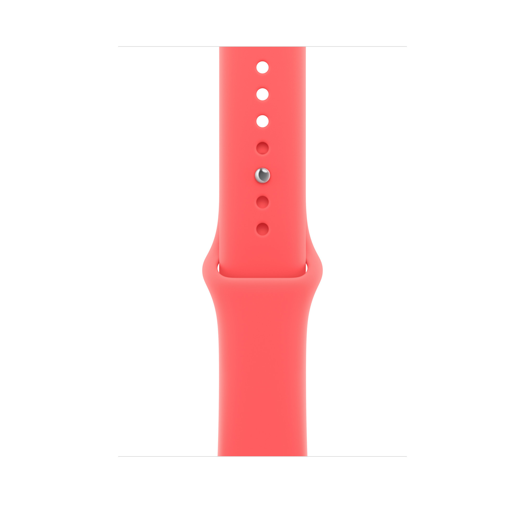 AW BAND 46MM BRIGHT GUAVA SB S/M "MHYH4ZM/A"