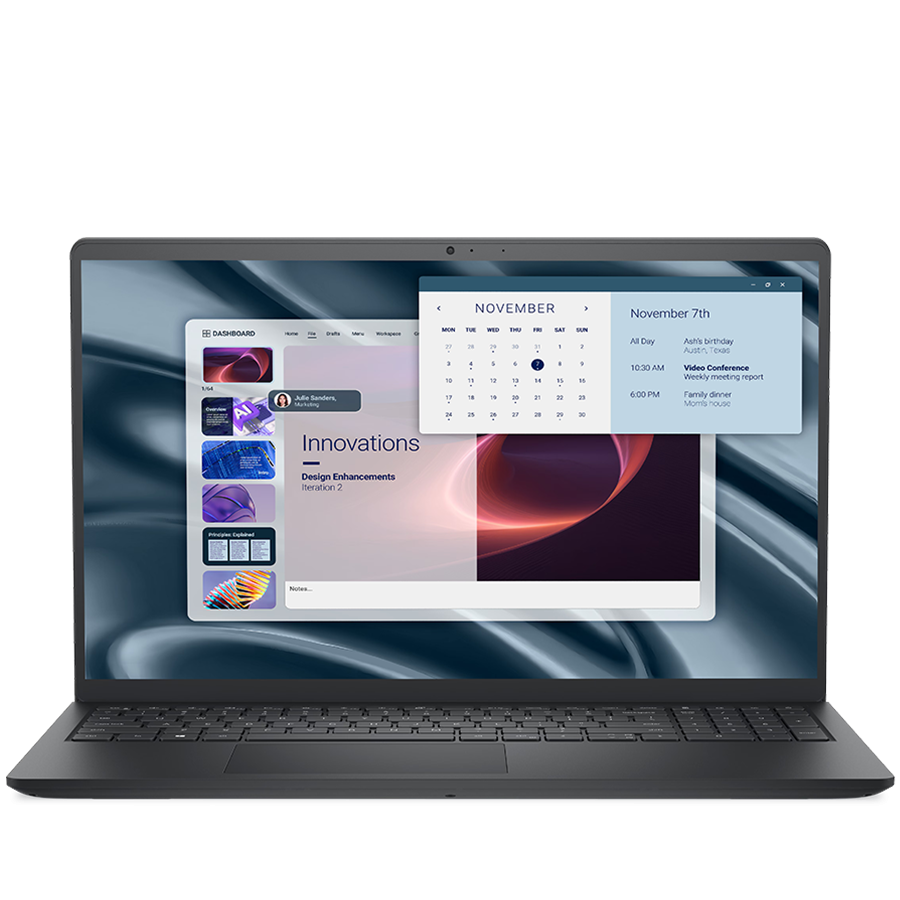 Dell Pro 15 Essential,15.6"FHD(1920x1080)120Hz 250nits,AMD Ryzen 5 7520U(4M Cache, up to 4.3 GHz),16GB,512GB SSD,AMD Radeon 610M,Ubuntu,Carbon Black,3Yr Prspt "PV15255_MDO_852_UBU-05"