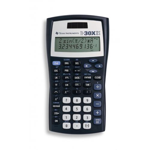 CALCULATOR de BIROU Texas Instruments TI-30XS II SCIENTIFIC CALCULATOR "30XIIS/TBL/2E5" (timbru verde 0.18 lei)