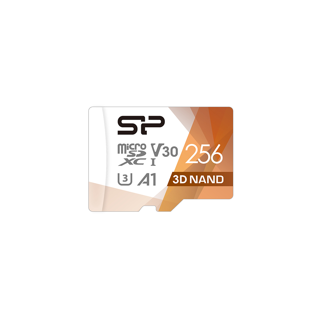Card memorie Silicon Power memory card Superior Pro Micro SDXC 256GB UHS-I U3 V30 +adapter "SP256GBSTXDU3V20AB" (timbru verde 0.03 lei)