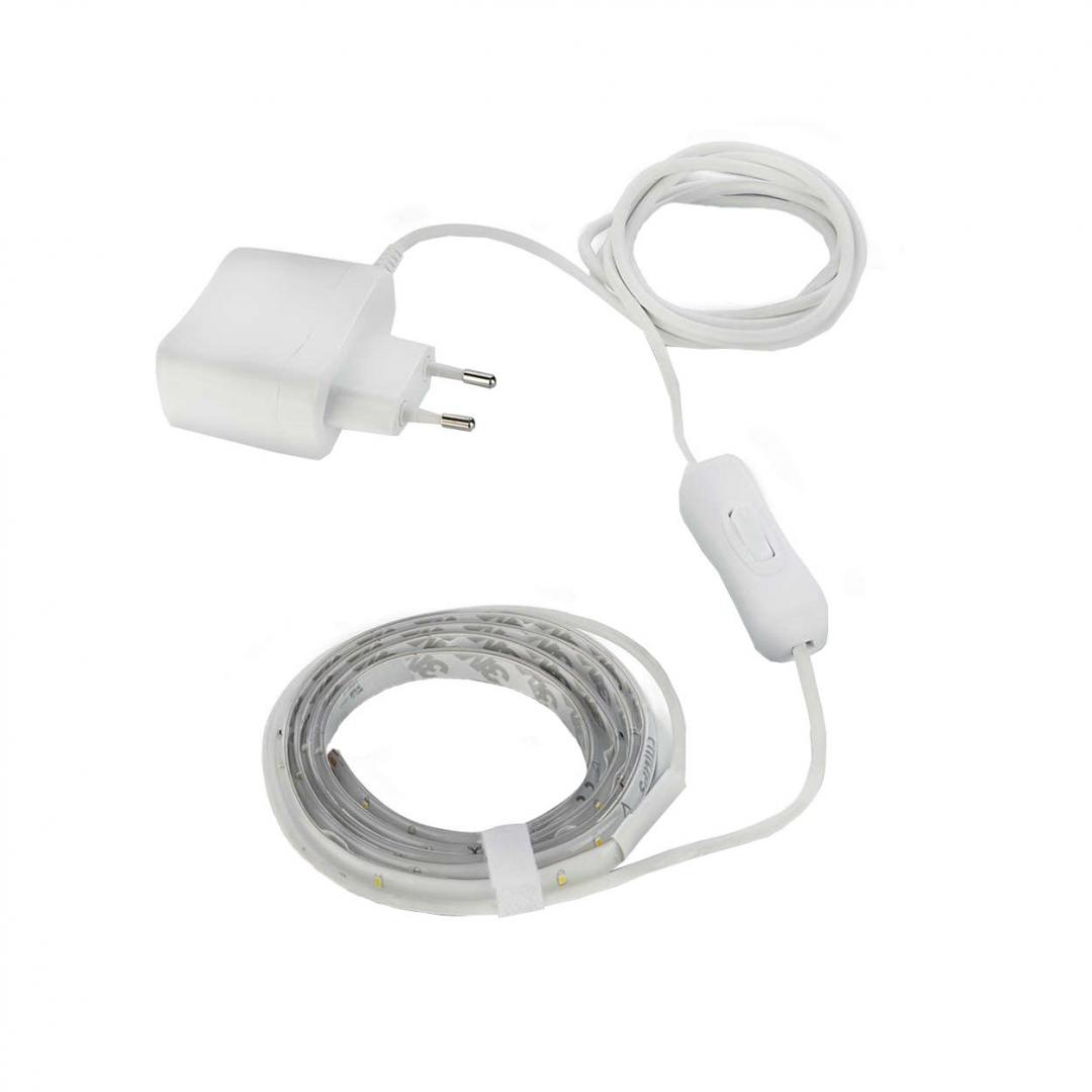BANDA LED LED Philips, putere 4.5 W, forma banda, lumina alb calda, alimentare 220 - 240 V, "000008718696164273" (timbru verde 0.45 lei)