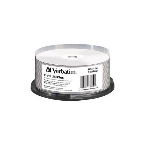 BD-R VERBATIM 50GB, VITEZA 6X, DOUBLE LAYER SURFACE HARD COAT, SPINDLE, 25 BUC, "43750"
