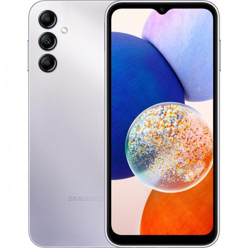 Smartphone Galaxy A14 128GB 4GB RAM 5G Dual SIM Silver "SM-A146PZSGEUE" (timbru verde 0.45 lei)