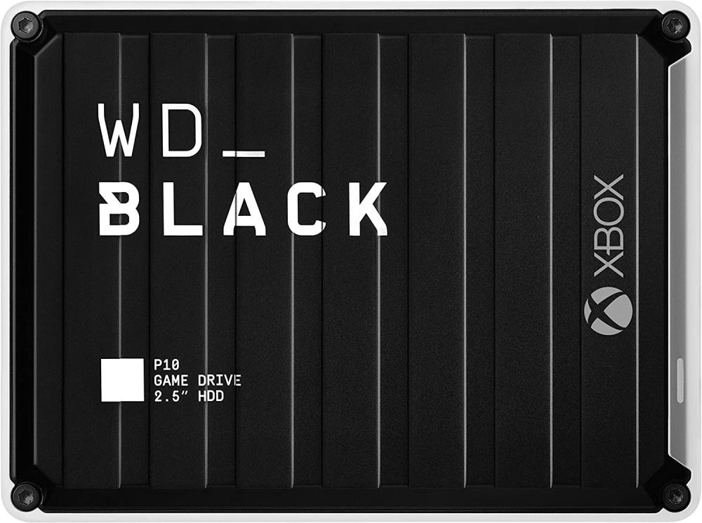 WD BLACK P10 GAME DRIVE FOR XBOX 4TB USB 3.2 2.5inch Black/White RTL, "WDBA5G0040BBK-WESN" (timbru verde 0.8 lei)